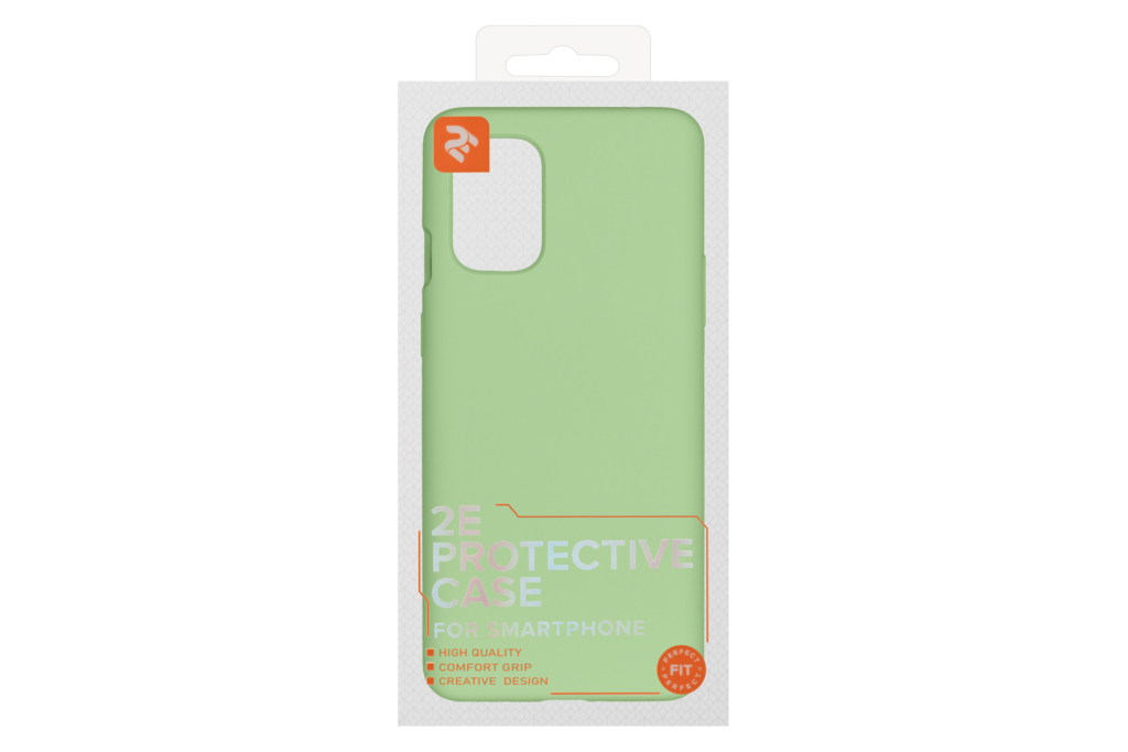 Чехол 2E Basic для OnePlus 8T (KB2003), Solid Silicon, Mint Green