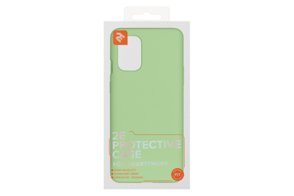 2E Basic case for OnePlus 8T (KB2003), Solid Silicon, Mint Green