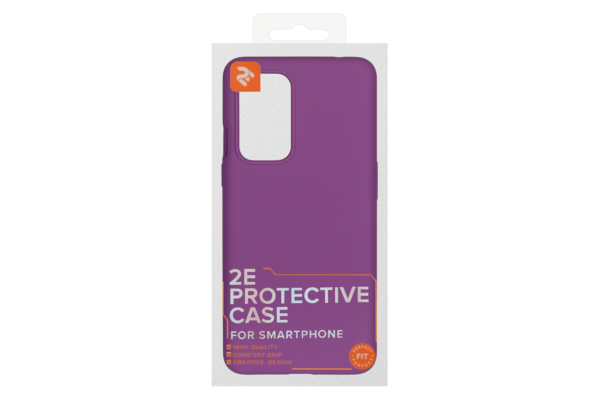 2E Чохол Basic для OnePlus 9 (LE2113), Solid Silicon, Purple