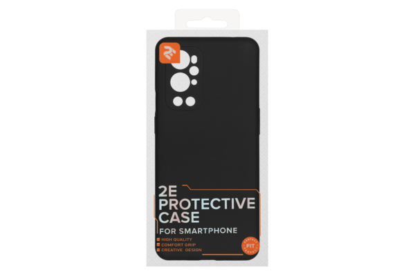 Чехол 2E Basic для OnePlus 9 Pro (LE2123), Solid Silicon, Black