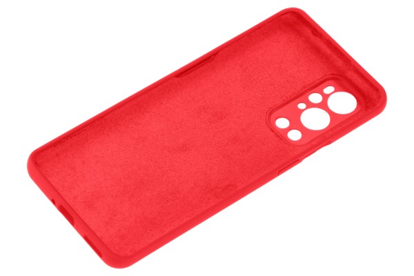 2E Basic case for OnePlus 9 Pro (LE2123), Solid Silicon, Chinese Red