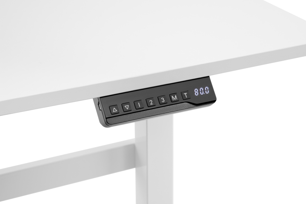 Computer table 2E CE118W-MOTORIZED with height adjustment