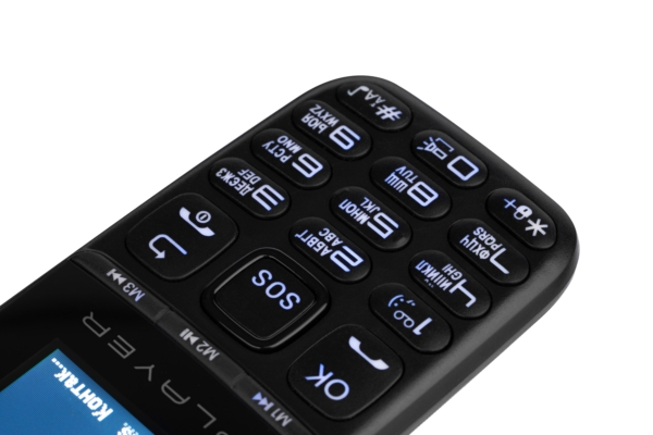 Mobile Phone S180 2021 Dual SIM Black