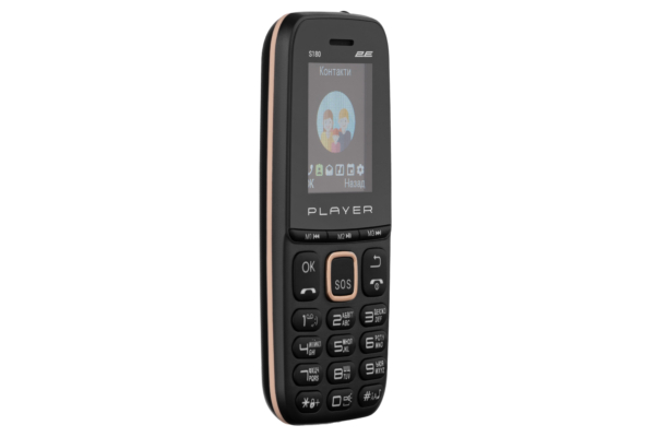 Mobile Phone S180 2021 Dual SIM without charger Black/Gold