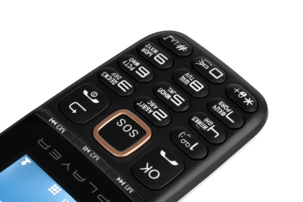 Mobile Phone S180 2021 Dual SIM without charger Black/Gold