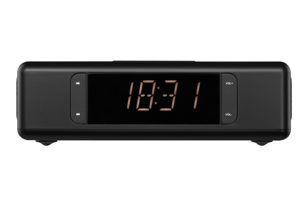 Акустическая док-станция 2E SmartClock Wireless Charging, Black