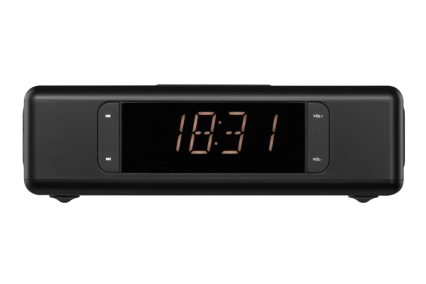 Акустическая док-станция 2E SmartClock Wireless Charging, Black