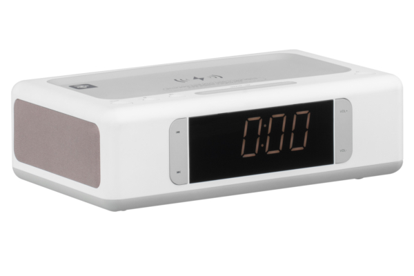 Акустическая док-станция 2E SmartClock Wireless Charging, White
