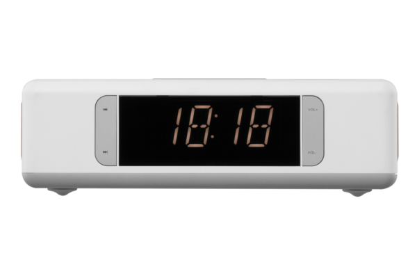Акустическая док-станция 2E SmartClock Wireless Charging, White