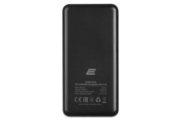 Power bank 2Е Geometry 20000 mAh Black