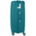 2E Plastic Suitcase, SIGMA, L, 4 Wheels, Aqua Marine