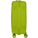 2E Plastic Suitcase, SIGMA, M, 4 Wheels, Apple Green