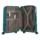 2E Plastic Suitcase, SIGMA, M, 4 Wheels, Aqua Marine