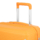 2E Plastic Suitcase, SIGMA, M, 4 Wheels, Orange