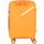 2E Plastic Suitcase, SIGMA, S, 4 Wheels, Orange