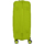 2E Plastic Suitcases Set, SIGMA, (L+M+S), 4 Wheels, Apple Green