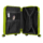 2E Plastic Suitcases Set, SIGMA, (L+M+S), 4 Wheels, Apple Green
