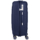 2E Plastic Suitcases Set, SIGMA, (L+M+S), 4 Wheels, Navy Blue