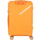 2E Plastic Suitcases Set, SIGMA, (L+M+S), 4 Wheels, Orange