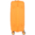 2E Plastic Suitcases Set, SIGMA, (L+M+S), 4 Wheels, Orange