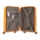 2E Plastic Suitcases Set, SIGMA, (L+M+S), 4 Wheels, Orange