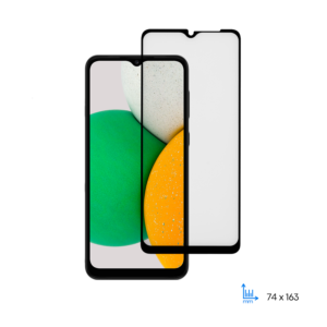 2E Protective glasses for Samsung Galaxy A03 Core (A032), 2.5D FCFG, (1 Pack), black border