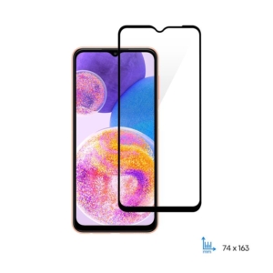2E Захисне скло для Samsung Galaxy A23(A325), 2.5D FCFG, (1 Pack), Black border