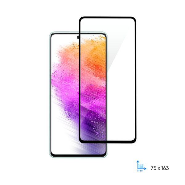 Защитное стекло 2E для Samsung Galaxy A73 (A736), 2.5D FCFG, (1 Pack), black border