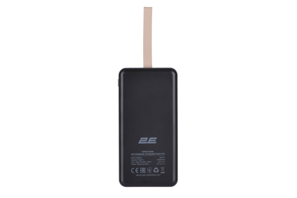 Power bank 2Е Geometry 30000 mAh Black