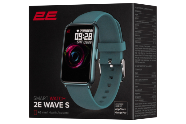 2E Смарт-годинник Wave S 46 mm Indigo