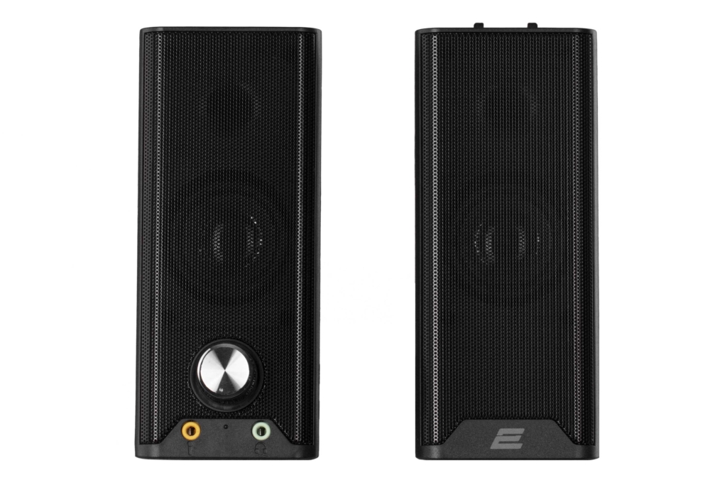 2E Акустична система PCS203, 2.0, USB, Metal Black