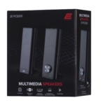 Акустическая система 2E PCS203, 2.0, USB, Metal Black