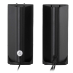 Акустическая система 2E PCS203, 2.0, USB, Metal Black