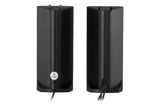 Акустическая система 2E PCS203, 2.0, USB, Metal Black