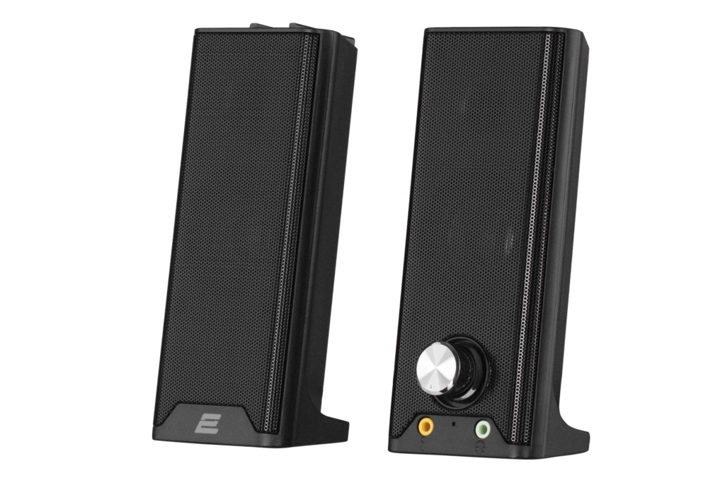 2E Акустична система PCS203, 2.0, USB, Metal Black