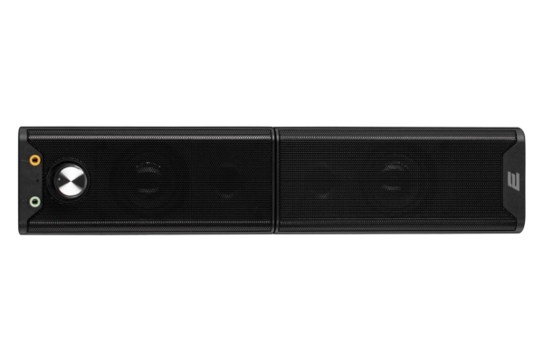 Акустическая система 2E PCS203, 2.0, USB, Metal Black