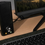 Акустическая система 2E PCS203, 2.0, USB, Metal Black