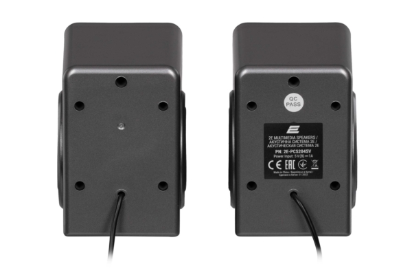 2E Акустична система PCS204, 2.0, USB, Silver