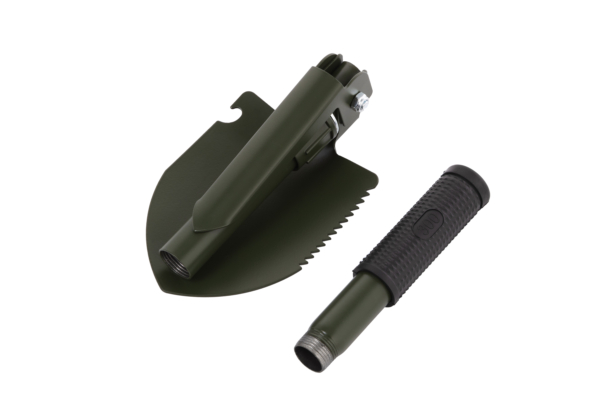 2E Shovel folding Compact, 1.5mm, 41cm, 0.45kg, case