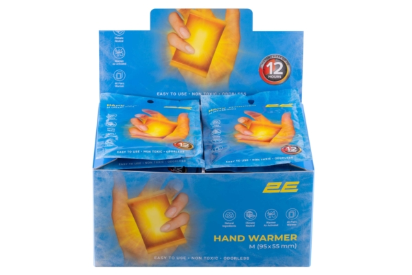 2E Chemical hand warmer size M (95×55 mm), up to 12 hours