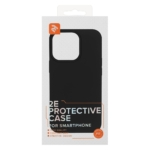 2Е Basic case for Apple iPhone 14 Pro, Liquid Silicone, Black