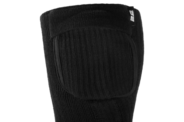 2E Heated Socks Race Black with remote control, size XXL