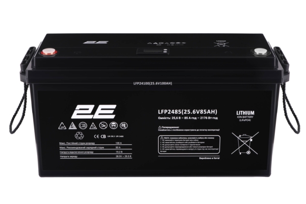 2E-LFP2485 24V/85Ah LiFePo4 Battery