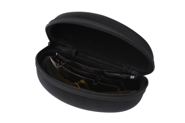 2E Tactical safety goggles Falcon Black with EVA case, 3 lenses
