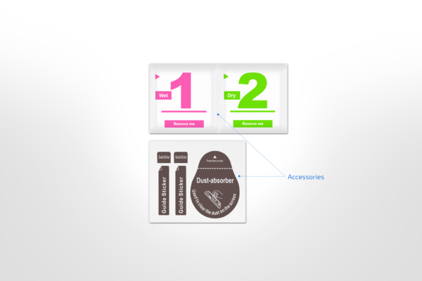 2Е Protective glass for Apple iPad (2022), 2.5D, Clear