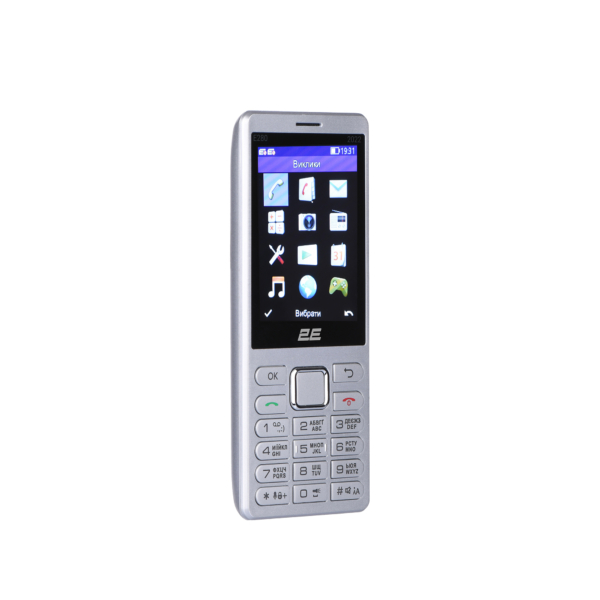 Mobile Phone 2E E280 2022 Dual SIM Silver
