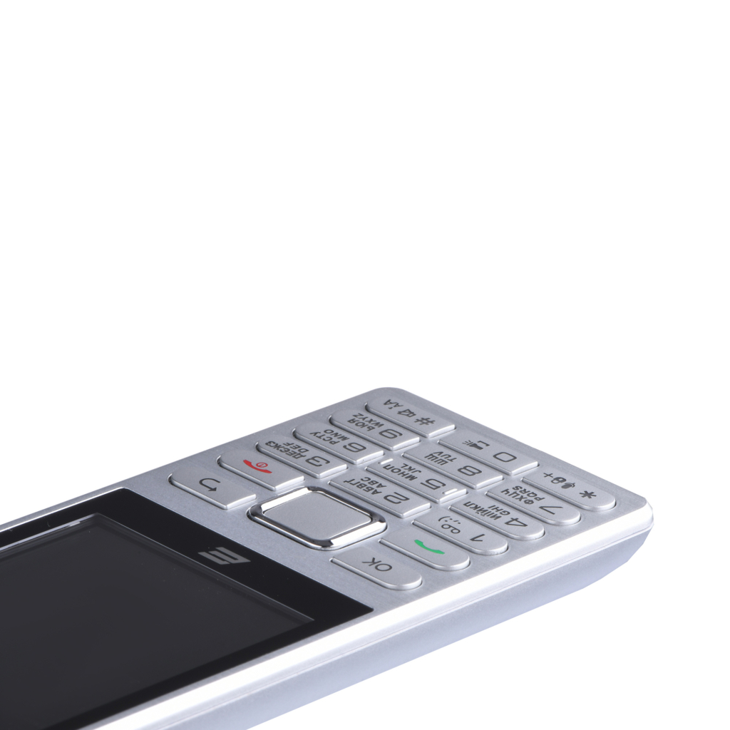 2E Мобільний телефон E280 2022 Dual SIM Silver