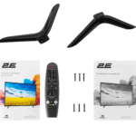 2E Телевізор 43″ LED 4K 50Hz Smart WebOS Black soundbar