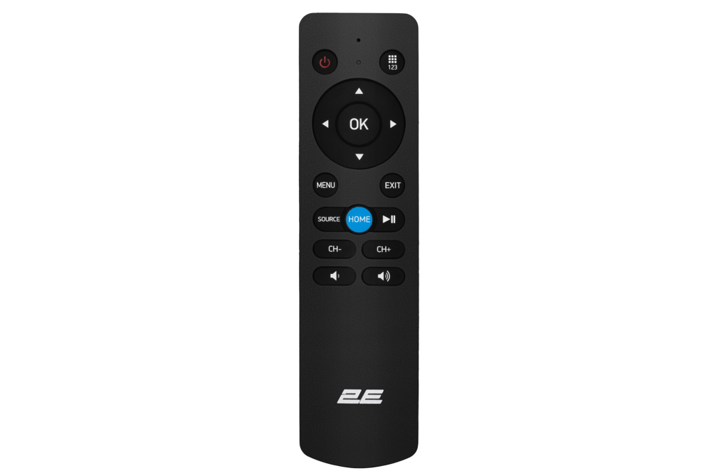 2E Телевізор 43″LED 4K 50Hz Smart Android Black soundbar