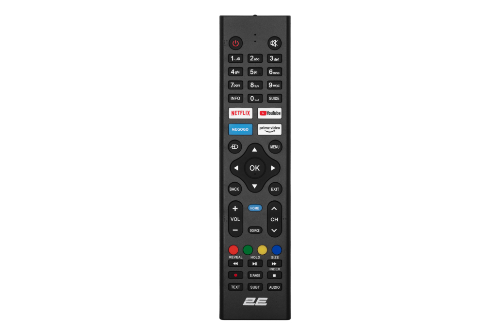 2E Телевізор 43″LED 4K 50Hz Smart Android Black soundbar